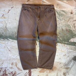 Y2K essential Brown Dickies Carpenter Pants Measure 38x30